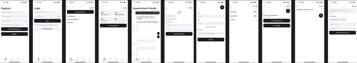 Pet-Care Mobile App